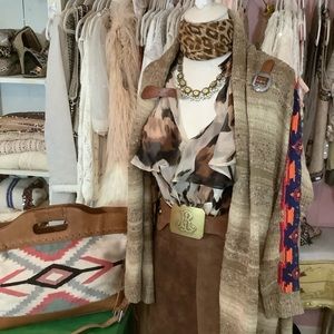 Ralph Lauren Tuscan silk cardigan